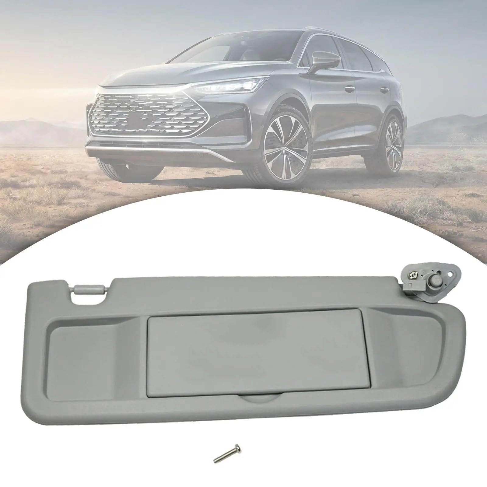 Autovettura Aletta Parasole Per Civic 2006-2011 Destra Parasole Regolabile Grigio Comoda Installazione Veicolo Pezzi Di Ricambio 83280-SNA-A01ZC Car Aletta Parasole