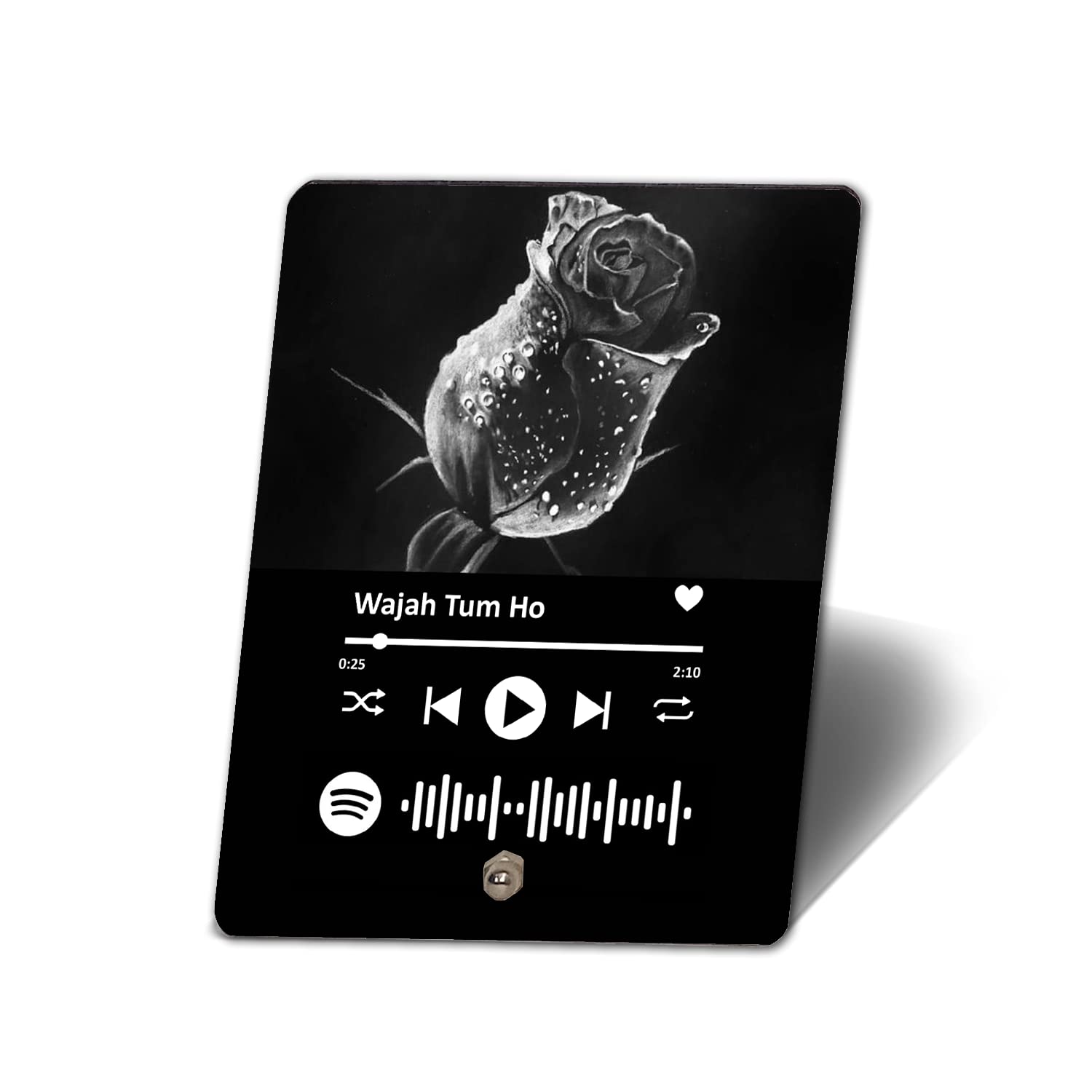 Prints and Cuts Spotify Music Wajah Tum Ho Photo Stand (Scan Code