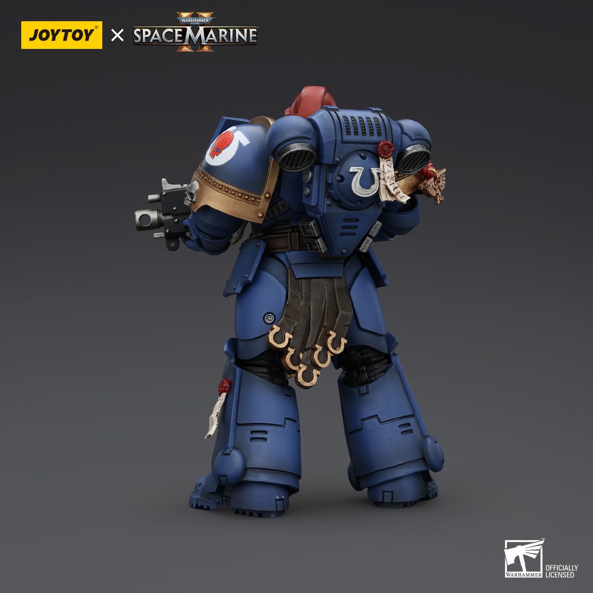 JOYTOY Warhammer 40k Space Mrine Ultramarines Sergeant Gadriel 5in 1/18 Scale Collectible Action Figure with Exquisite Design - Image 3