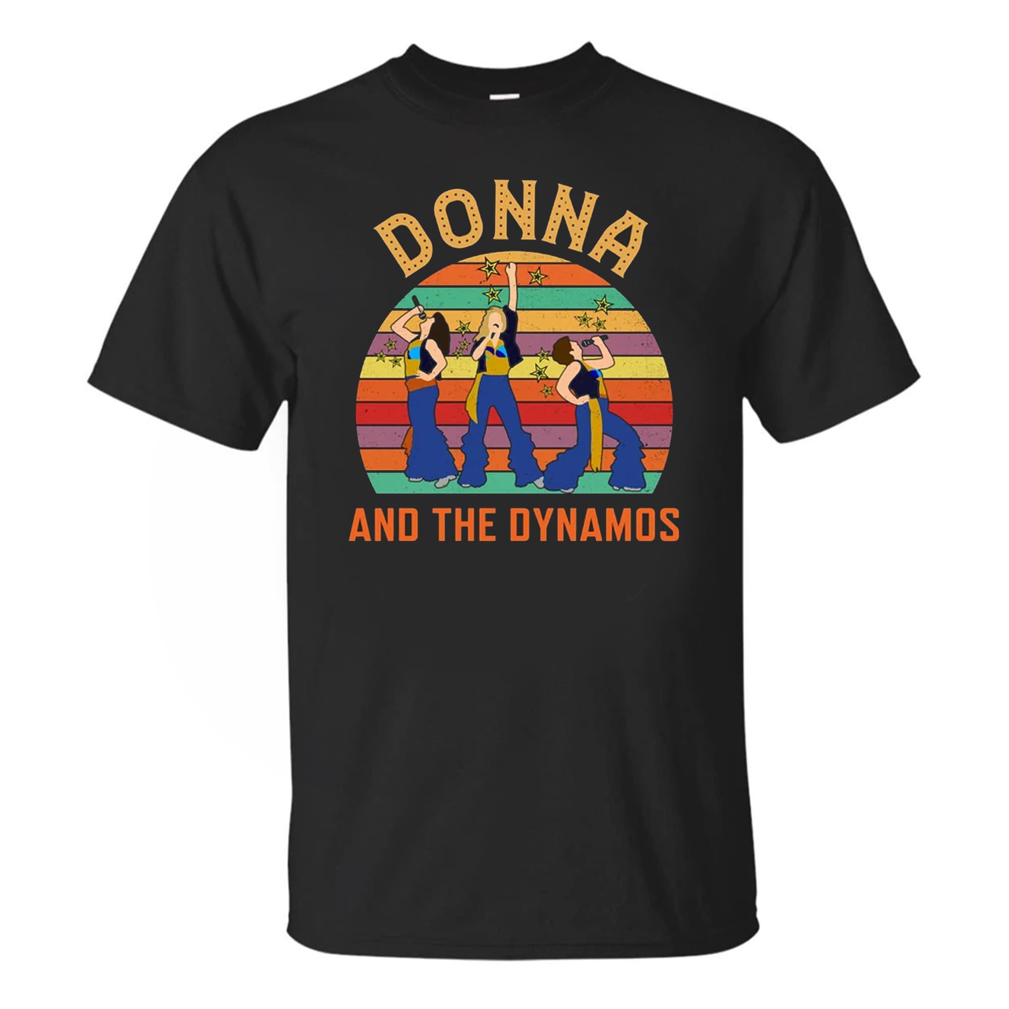Mamma Mia Donna and The Dynamos T-Shirt, Mamma Mia Shirt, Donna and The Dynamos Shirt, Music Lover Shirt Black