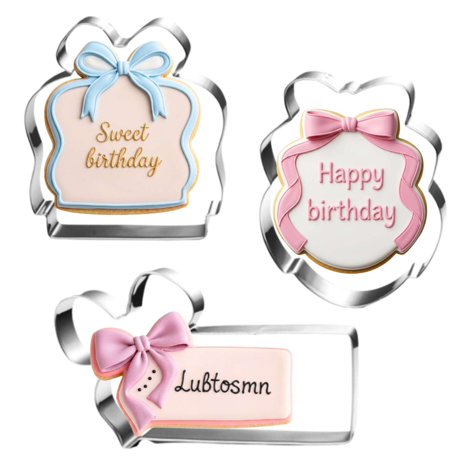 Photo 1 of Auktosmn Bow Cookie Cutter Set - 4 Inch