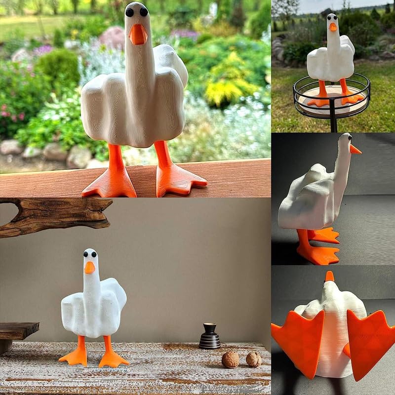 Pssopp Finger-Statue – OK-Geste Aus Harz, Silber, Desktop-Deko
