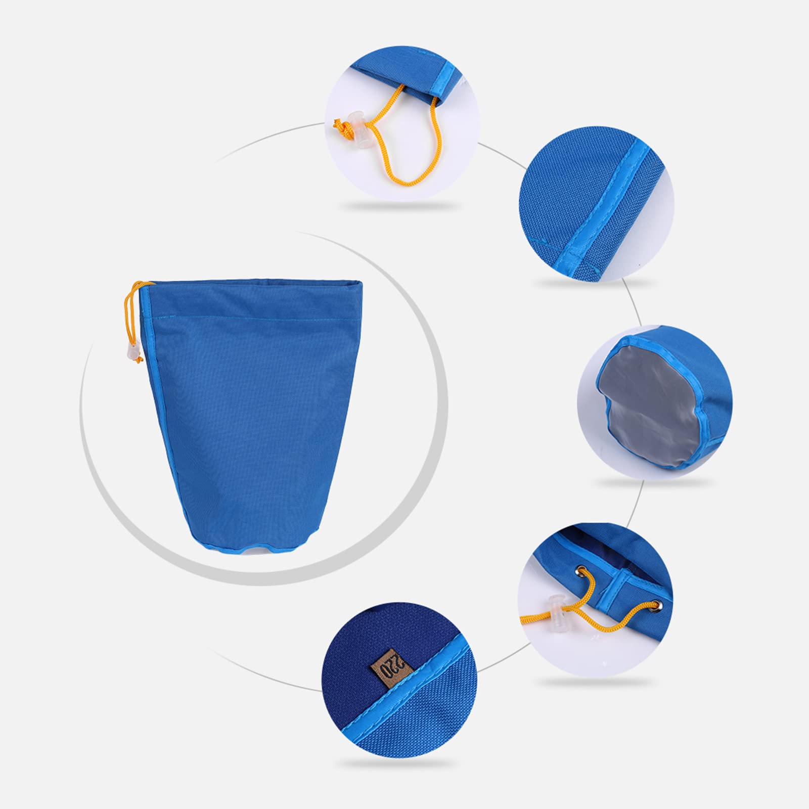 Kavolet 4 bolsas de malla de 1 galón, bolsa de burbujas, Ice o Lator Bag para extrar, bolsas de extracción, bolsas de cordonón, bolsas de extracción con pantalla de prensado y bolsa de transporte