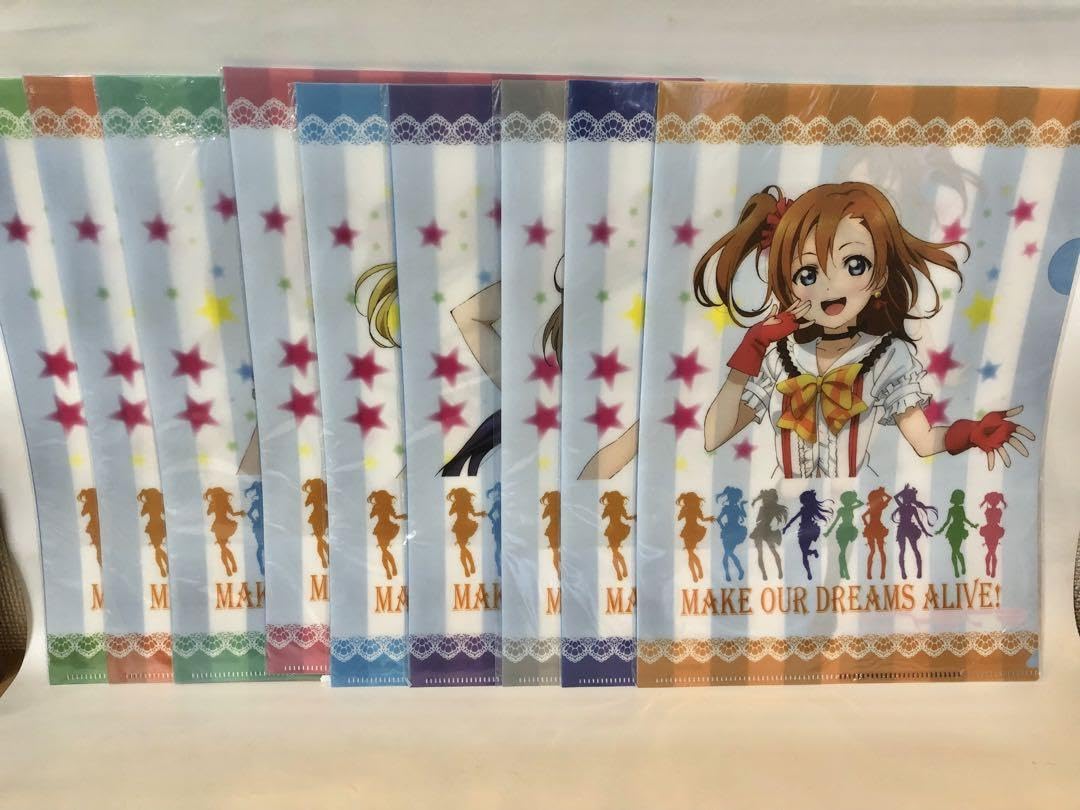 Amazon.co.jp: ラブライブ！μ's ローソンコラボ クリアファイル
