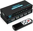 HDMI Switch SGEYR 5x1 HDMI Switcher 5 in 1 Out