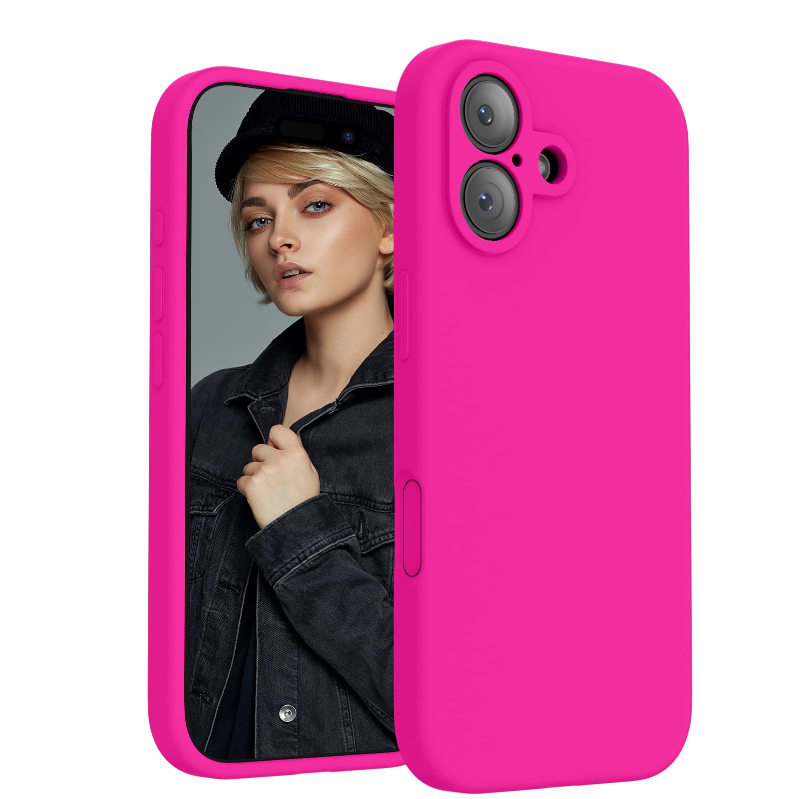 FireNova Magnetic for iPhone 17 Case, 6.3", Hot Pink