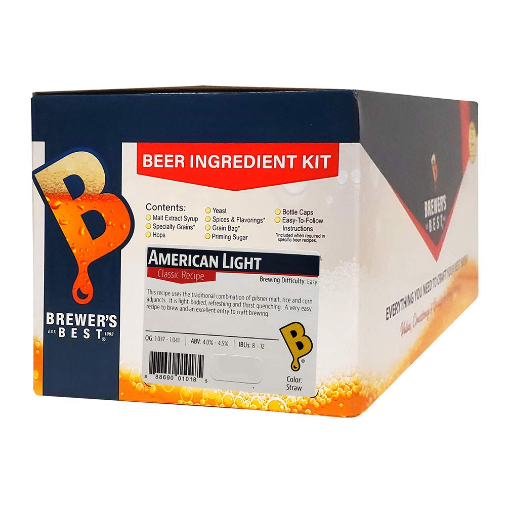 American Light Homebrew Kit de ingredientes para cerveza