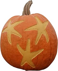 Amazon.com: Hickory Manor House Large Starfish Harvest Pumpkin for Home ...