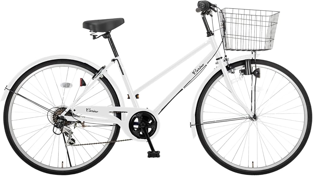 Amazon | 【完成車】Carino 自転車 シティサイクル ママチャリ 27