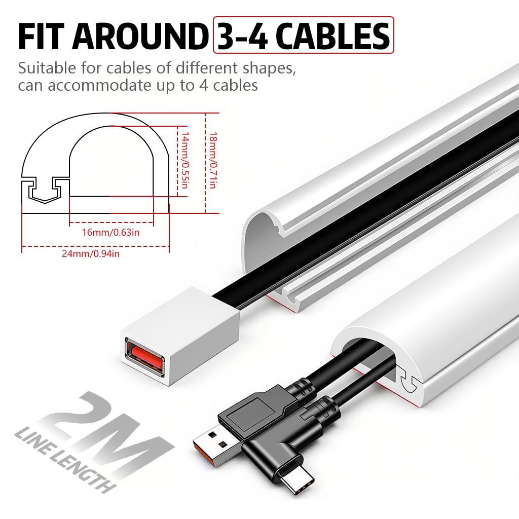 Serplex Cord Covers - Hide Cables & Keep Floors Tidy -2 Serplex Cord Covers - Hide Cables & Keep Floors Tidy -2