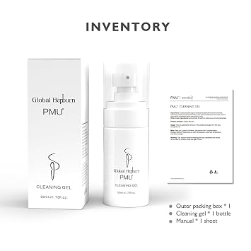 PMU Microblading Cleansing Gel 50ml - Aftercare for Eyebrow Tattoo
