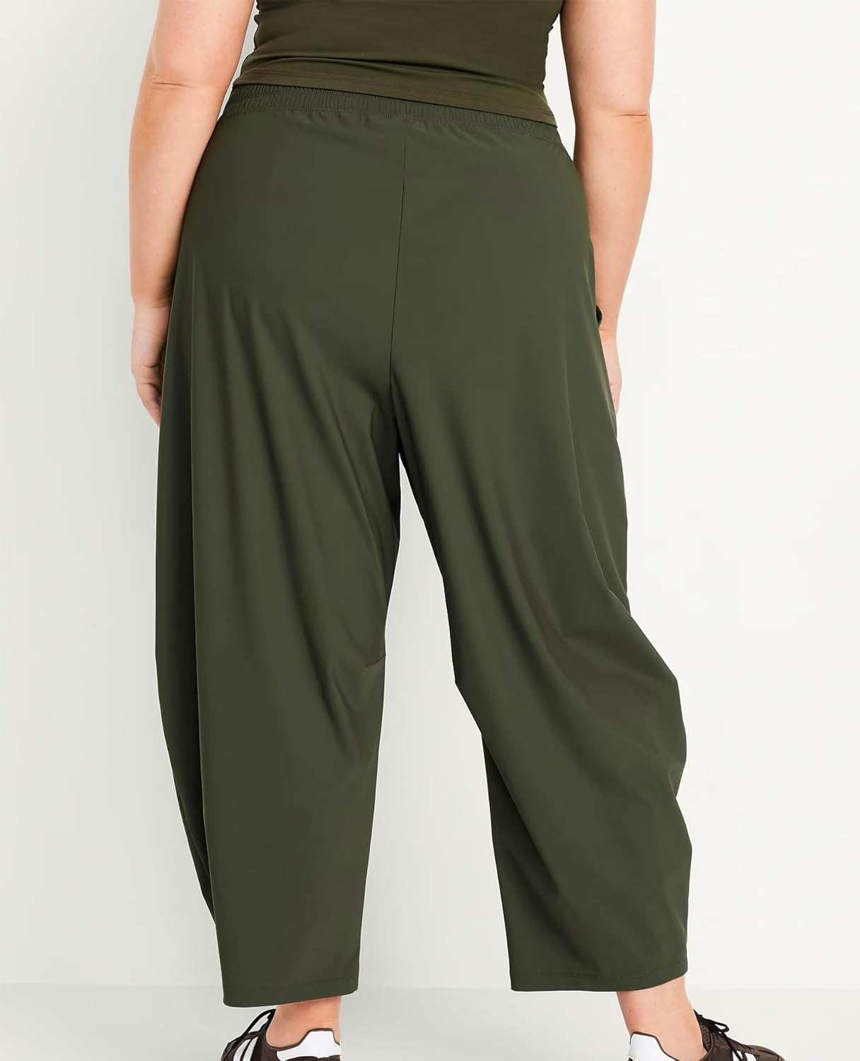 Barrel Pants Women Baggy Wide Leg Elastic Waisted Sweatpants Athletic Clothes Lounge Palazzo Trousers with Pockets - Image 7