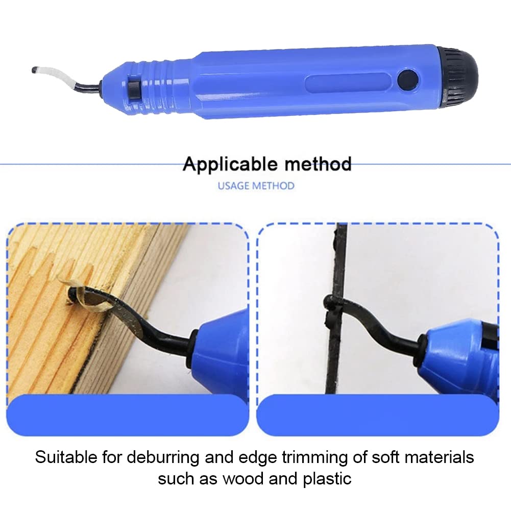 FOCCTS Entgratwerkzeug-Set – Universal-Handentgrater Mit 11 Klingen, Für Metall, Kupfer, PVC