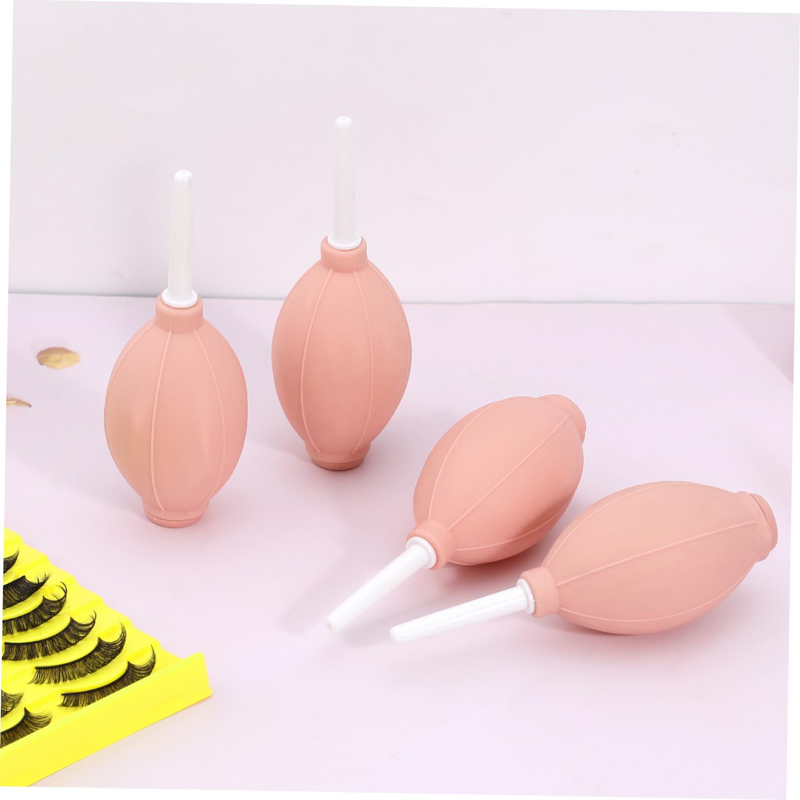Kit De 4 Souffleurs D'Air Pour Cils Sèche-Cils Portable Pour Extensions De Cils Séchage Doux De La Colle Élimination Des Fumées Accessoire De Beauté Pour Yeux 14.00X5.00X5.00 Cm