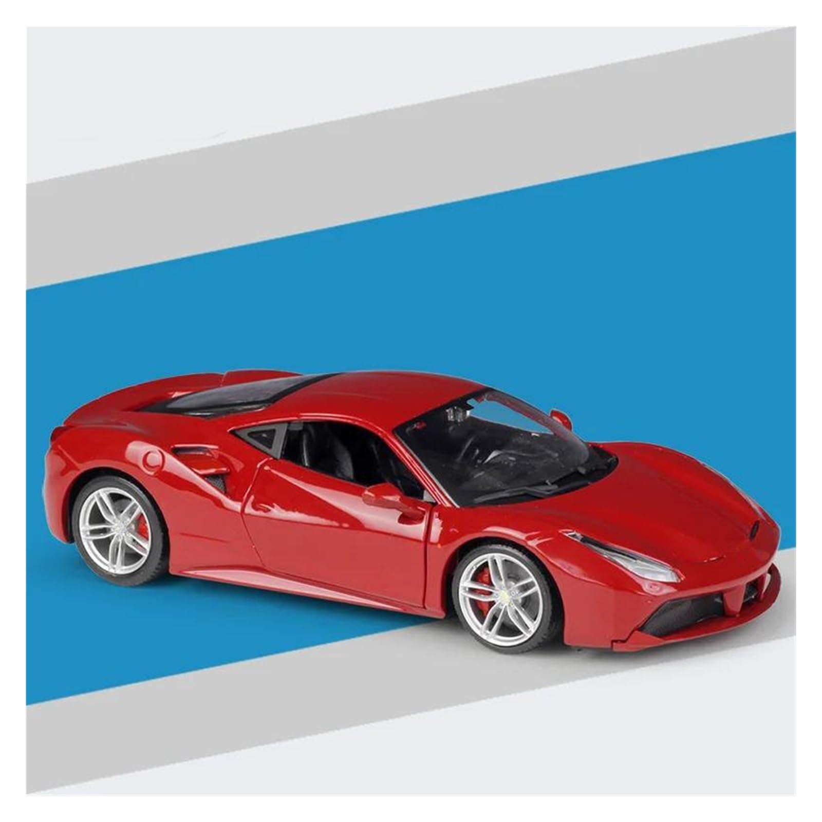 MOCALUX Scale Die-Cast Model Car 1:24 For Ferraris 488 For GTB Car Metal Diecasts Model Vehicles