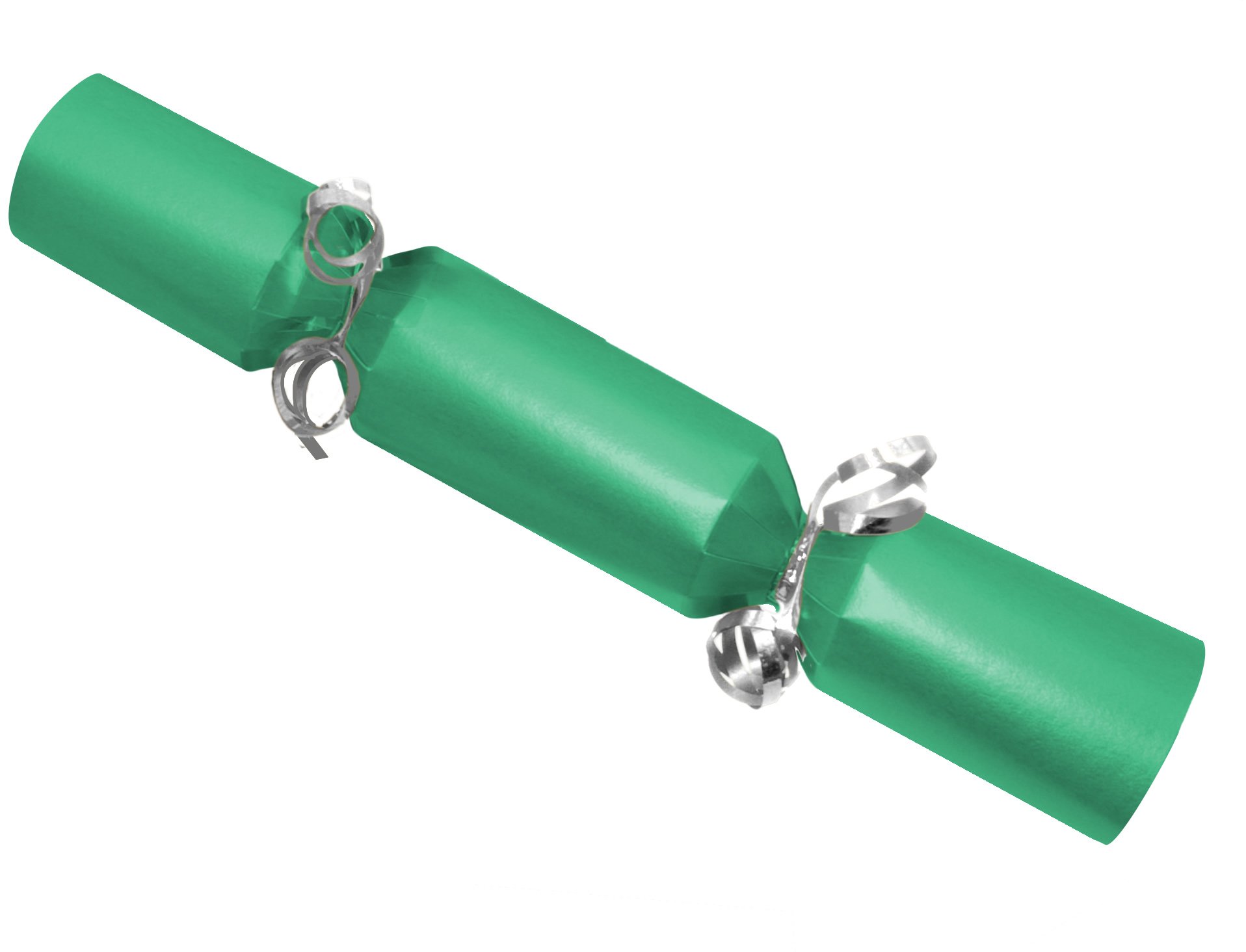 Brimtoy 10 X Make Your own Large (14” / 35cm) Snap Free Cracker kit - Green, 35cm (14 inches) L x 11cm x 5.5cm - Image 3