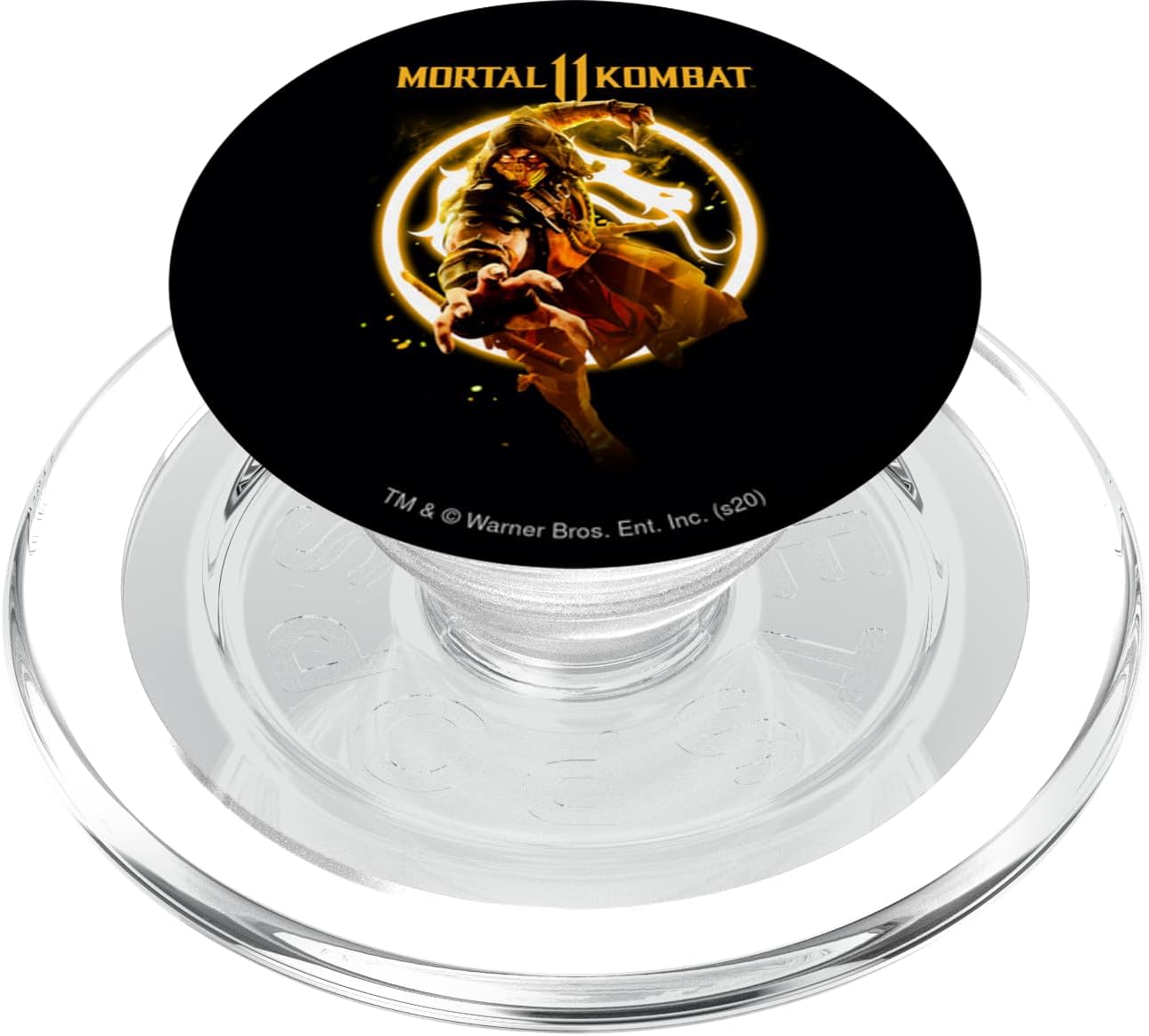 Mortal Kombat 11 Scorpion Flames PopSockets MagSafe PopGrip for iPhone