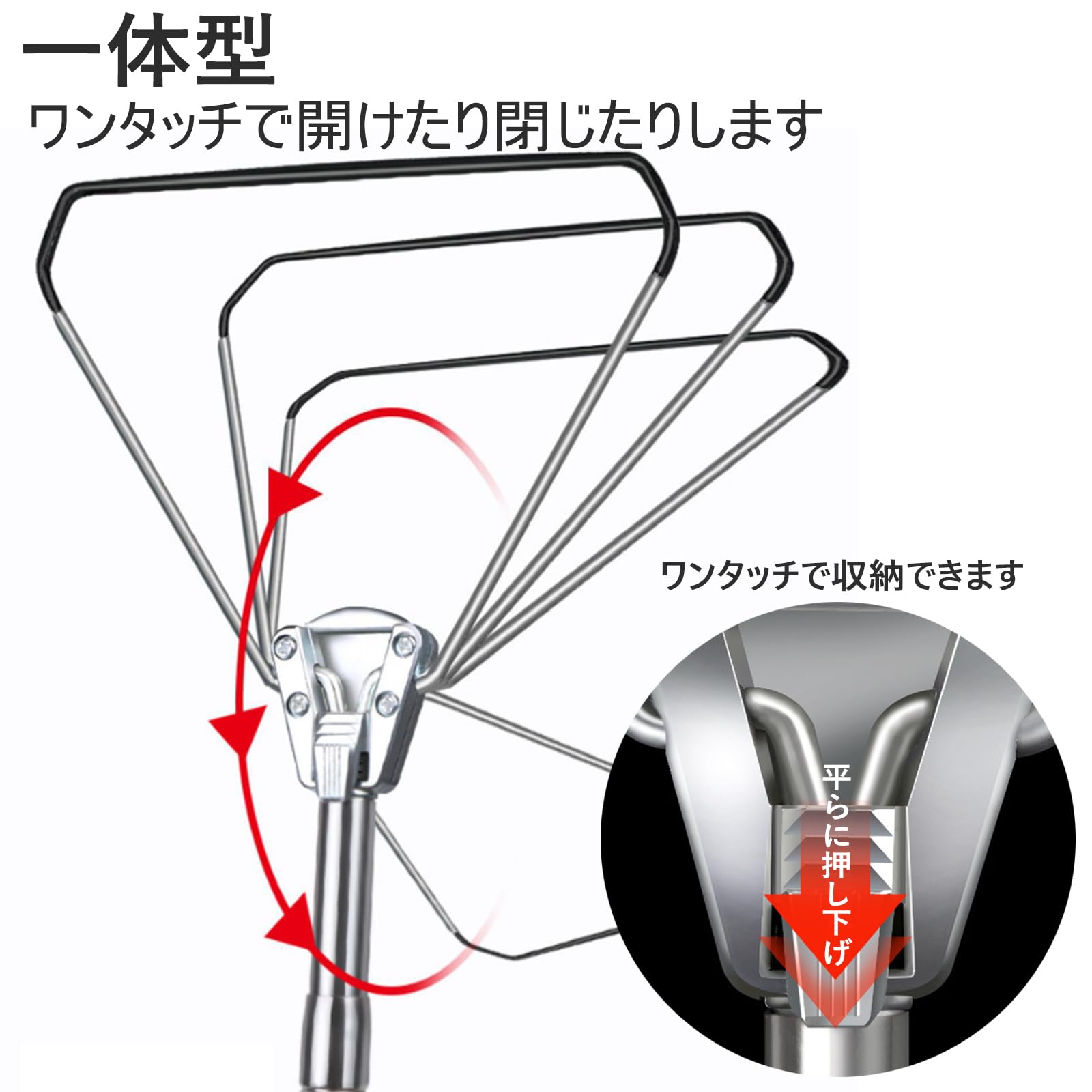 Amazon.co.jp: 折りたたみ式網 動物 ランディングネット 大型