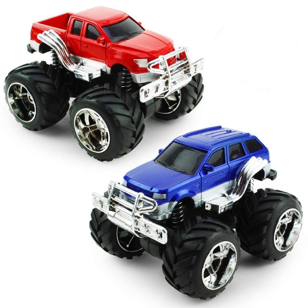 Boley Pull Back Monster Trucks - Red 
