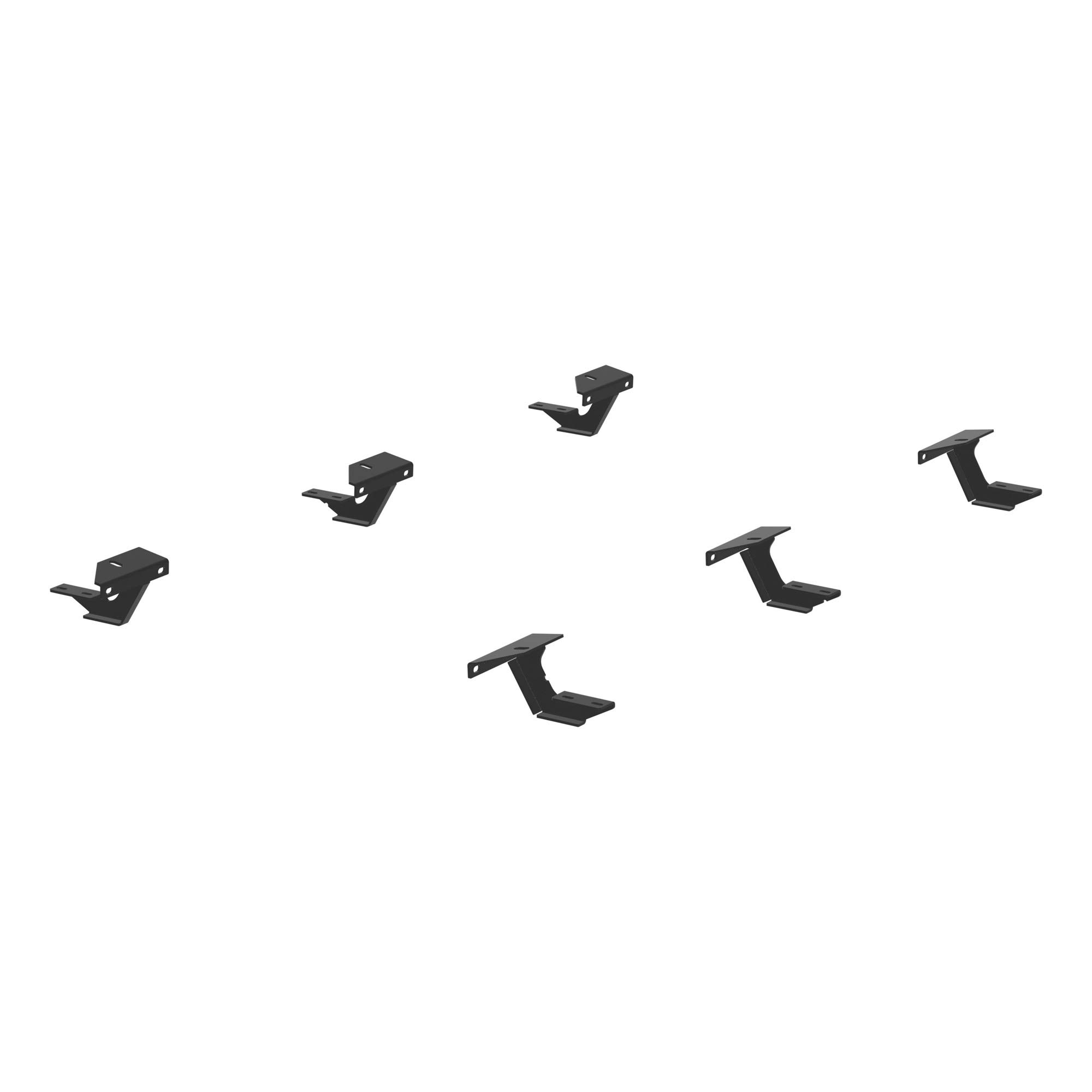 ARIES 2051139 Mounting Brackets for AeroTread Running Boards, Sold Separately, Black