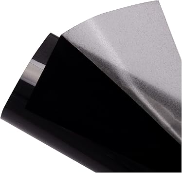 Heat Transfer Vinyl Black HTV Flock Vinyl Heat Transfer Vinyl Film Heat Press Circut Iron On T-Shirt Clothing DIY 20 x83.3ft/50cm X 25m HTV Heat Transfer Vinyl