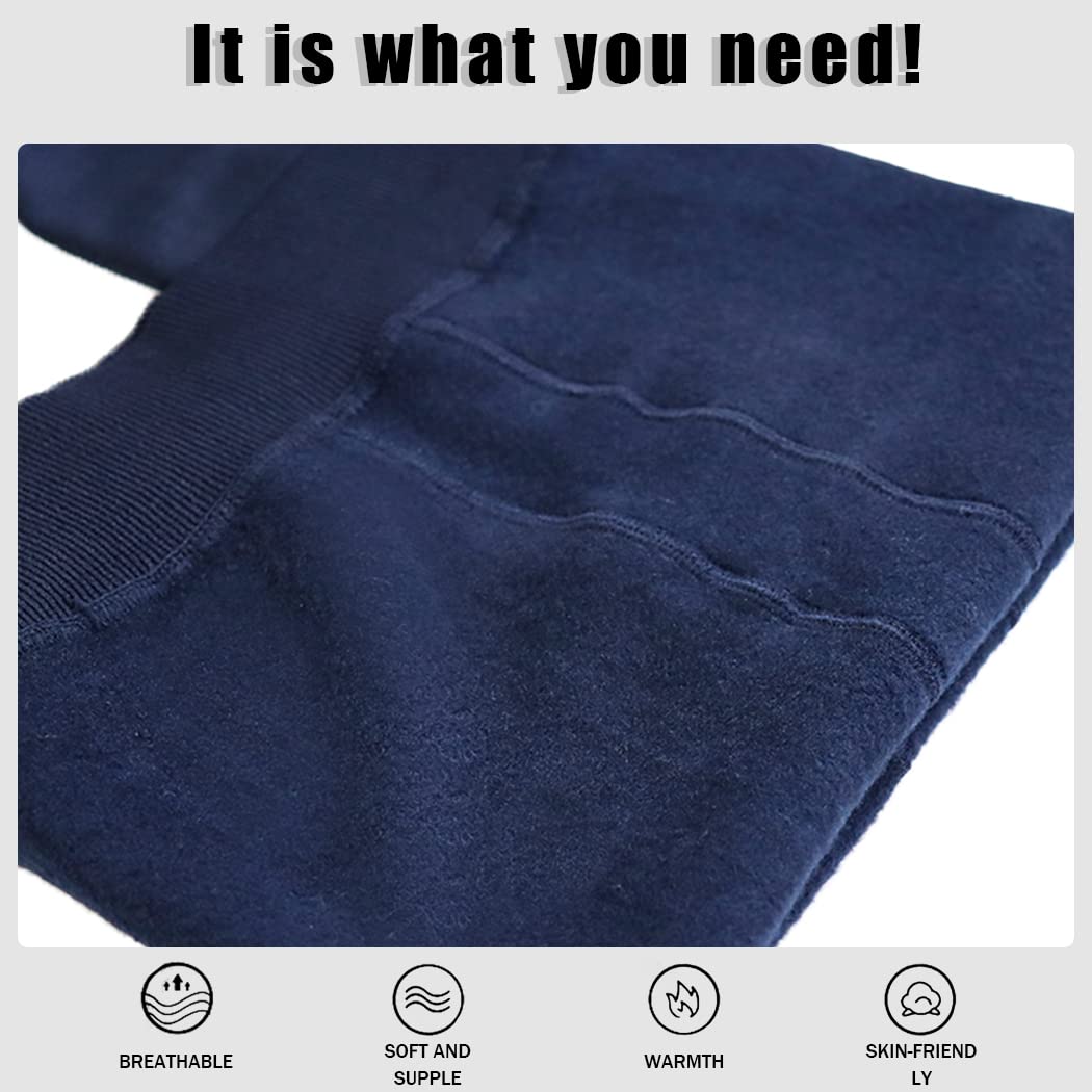 Rayson Leggings Donna Invernali Termici Leggings Elasticizzato Sport Casual Caldi Pantaloni Collant da Donna con Interno in Pile Leggings a Vita Alta Fodera in Caldo Velluto Lunghi