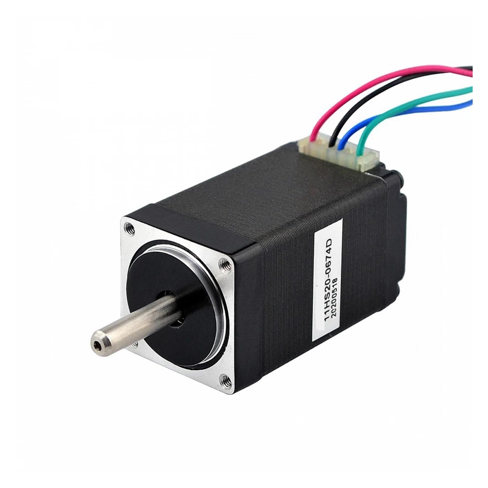Schrittmotor Nema 11 Stepper Motor Dual Shaft Bipolar 1.8deg 12Ncm(17oz.in) 0.67A 28x28x51mm 4 Wires CNC 3D Printer