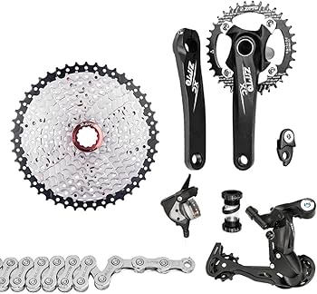 EXCLUZO 1x10 Speed MTB Derailleurs Shifter Groupset Bike Crankset