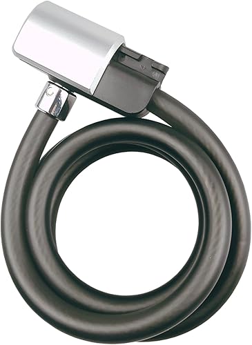 Miniatura 8 de Lock 4 Digit Combination Bike Cable Lock 5ft Heavy Duty Coiled Security for Mountain Bike Road Easy to Carry Use