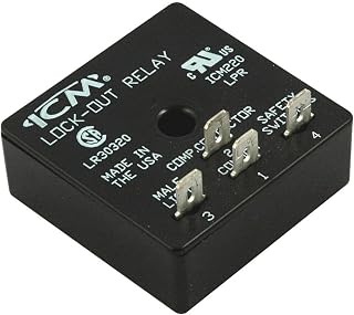 ICM Controls ICM220 Lockout Protection Relay – Impedance Relay Series 84 & 93, UL 873 Recognized Compressor Controller