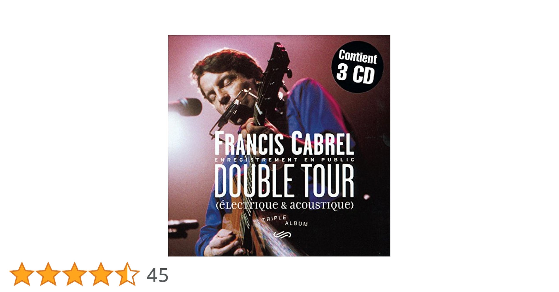 その他 Francis Cabrel 2 Dvd [Import] Francis Cabrel pas cher - Meilleures offres neuf et occasion