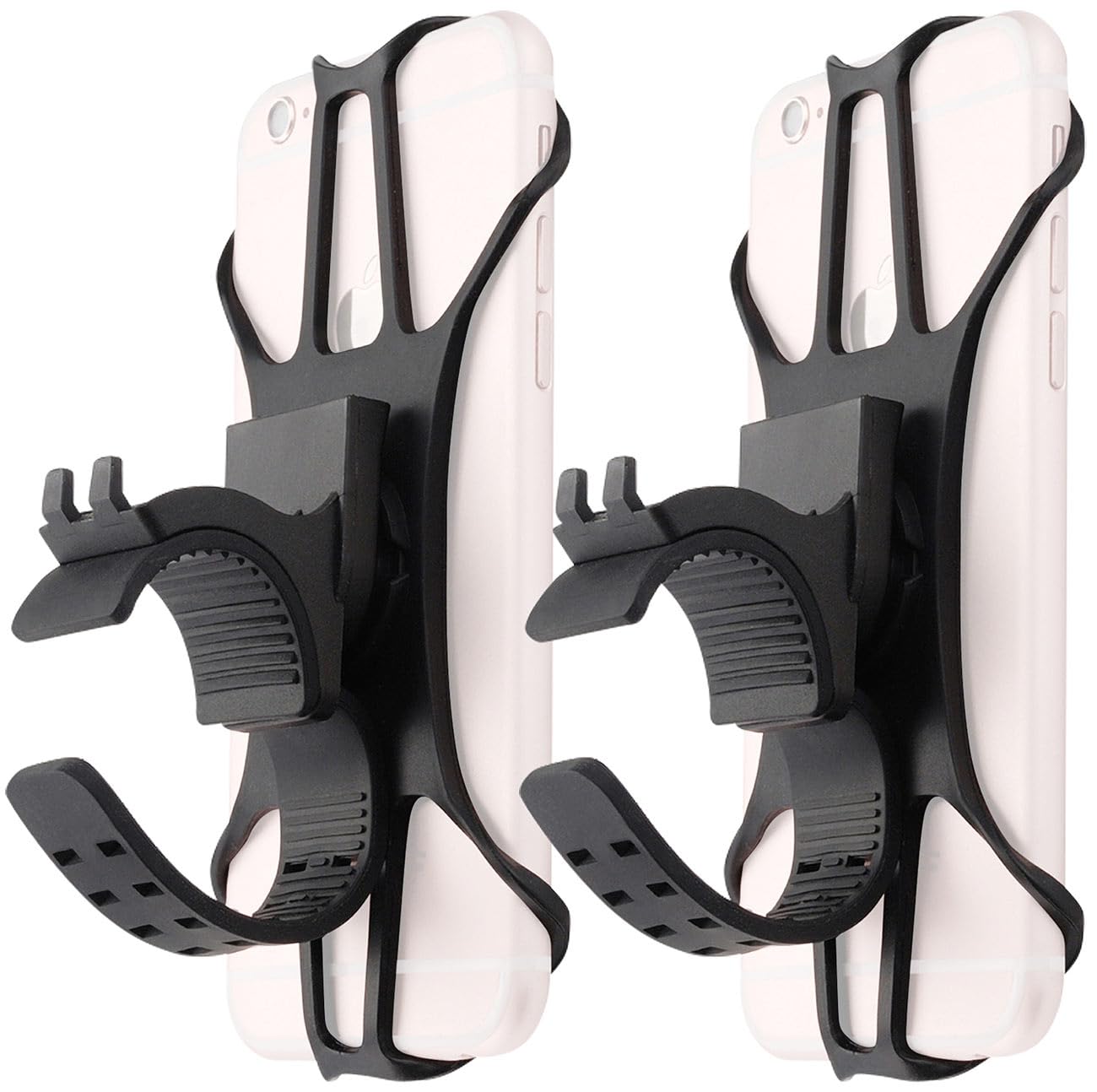 PEARL Sports Handyhalter für Freizeit: 2er-Set 3in1-Handyhalterung für Handgelenk, Oberarm und Fahrrad (Handyhalter Jogging, Laufen, Uhr) Elektronik & Foto
