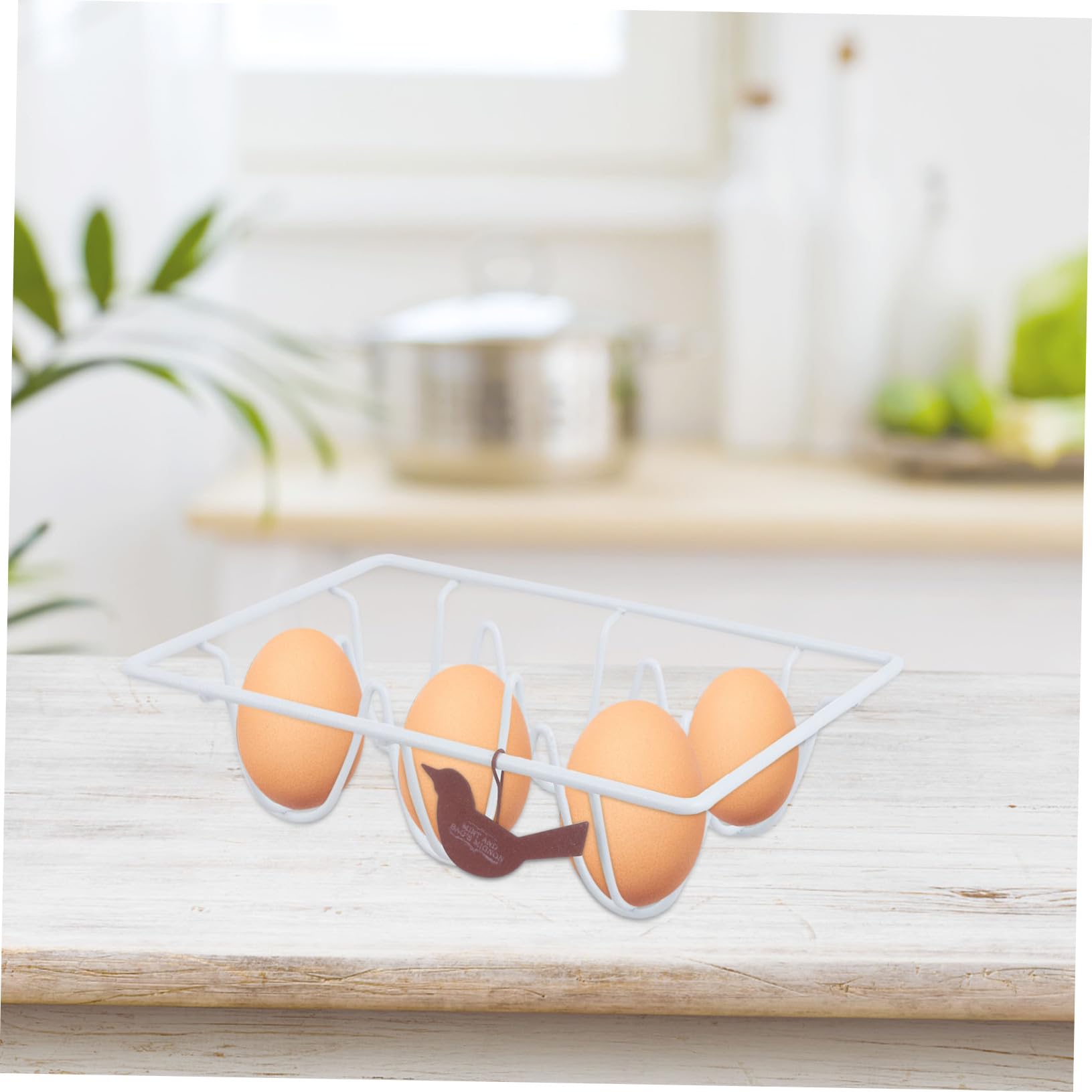 Healeved 3piezas Soporte De Huevos Premium Diseño Moderno Organizador De Huevos Antideslizante Compacto Para Refrigerador y Cocina Para Almacenamiento Mesa y Gabinete