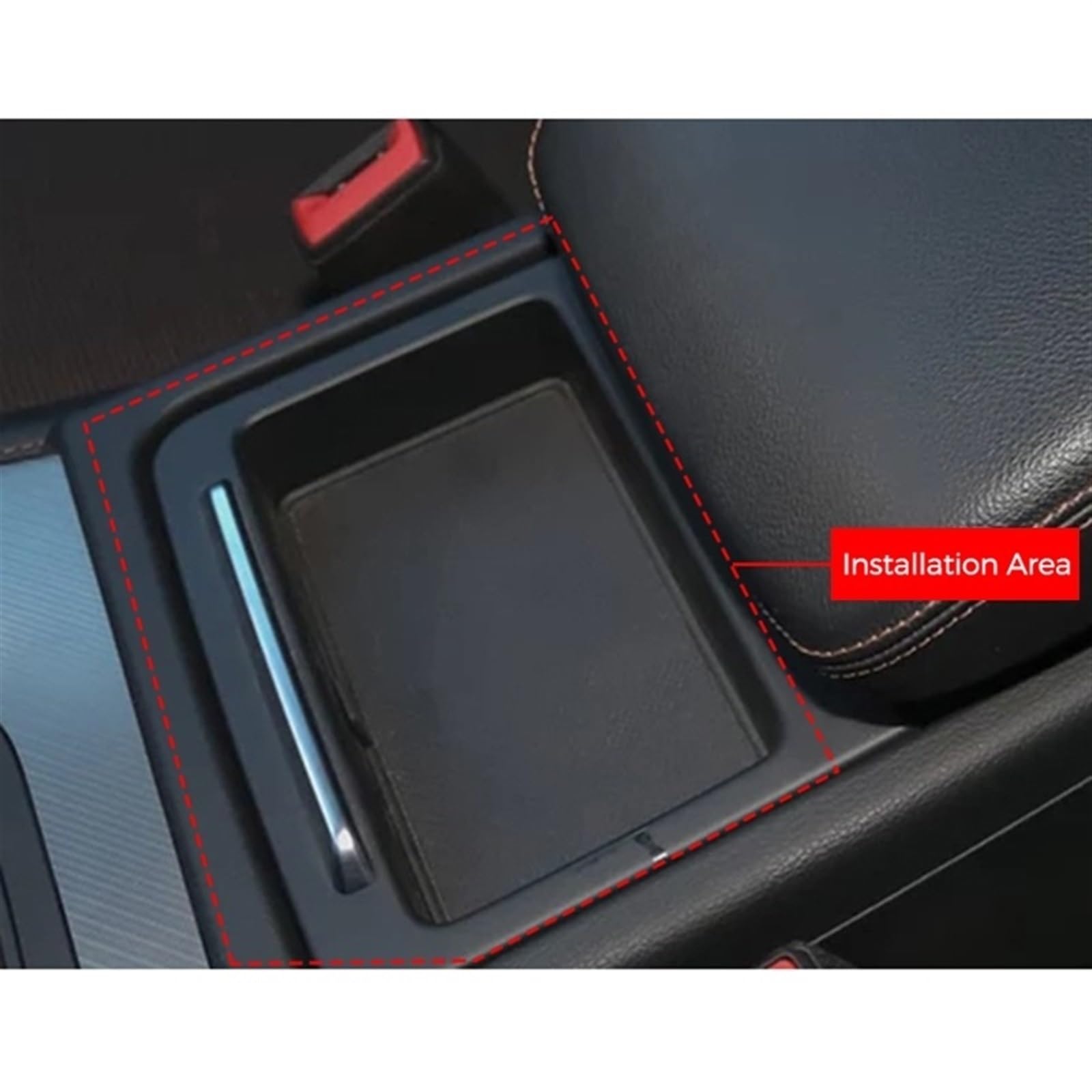 Ładowarka samochodowa Qi Standardowa bezprzewodowa ładowarka 10 W Android 7,5 W IOS Szybkie ładowanie, do, Q5L / SQ5 2018 Bezprzewodowa ładowarka samochodowa