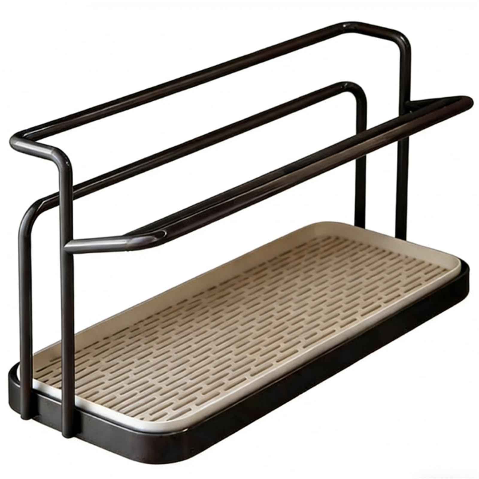 CYairong-22 Cup Display Shelf Double Layered Cup Holder draining Table top Water Coffee Storage Coffee Mug Display Rack