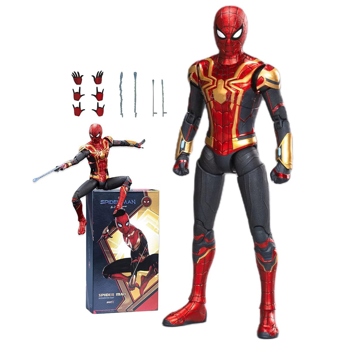 Amazon.com: ZD Toys 1/10 Scale 7 inch No Way Home Spider-man