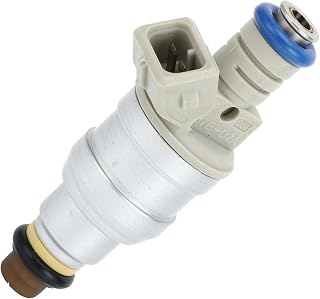 1 Pc Fuel Injector for Ford for Ranger 1985-2001 Engine Fuel Injection Nozzle 4 Holes Plastic Silver Tone Beige