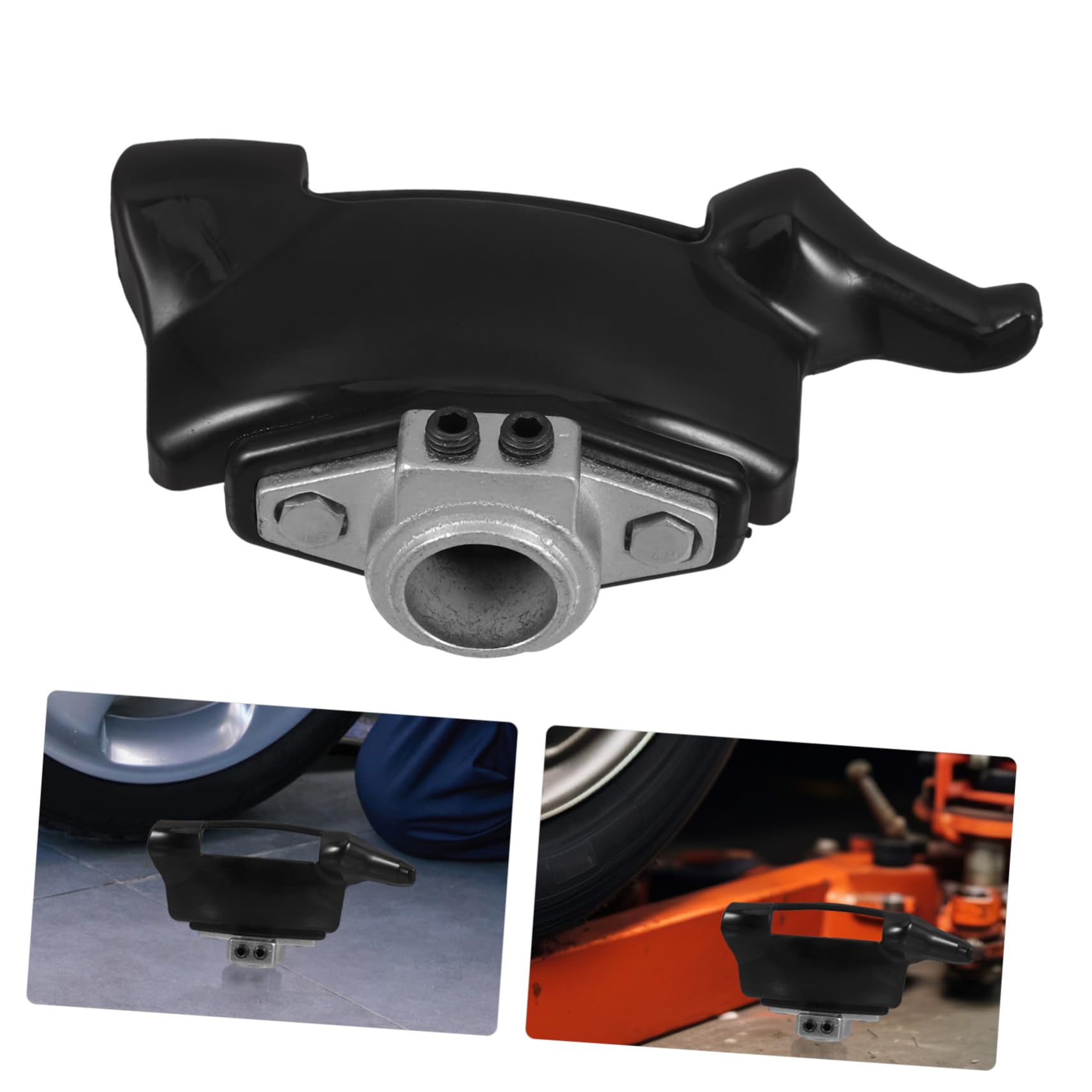 Cabilock Cabezal de Montaje Negro para Cambiador de Neumáticos Diámetro de 28mm Material Pa66 Fácil Operación y Montaje sin Costuras para Principiantes y Profesionales
