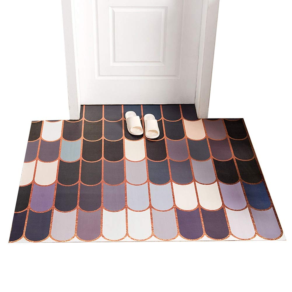 Tapis de porte intérieur de plein air ZRUYI pour une maison propre en toute saison
