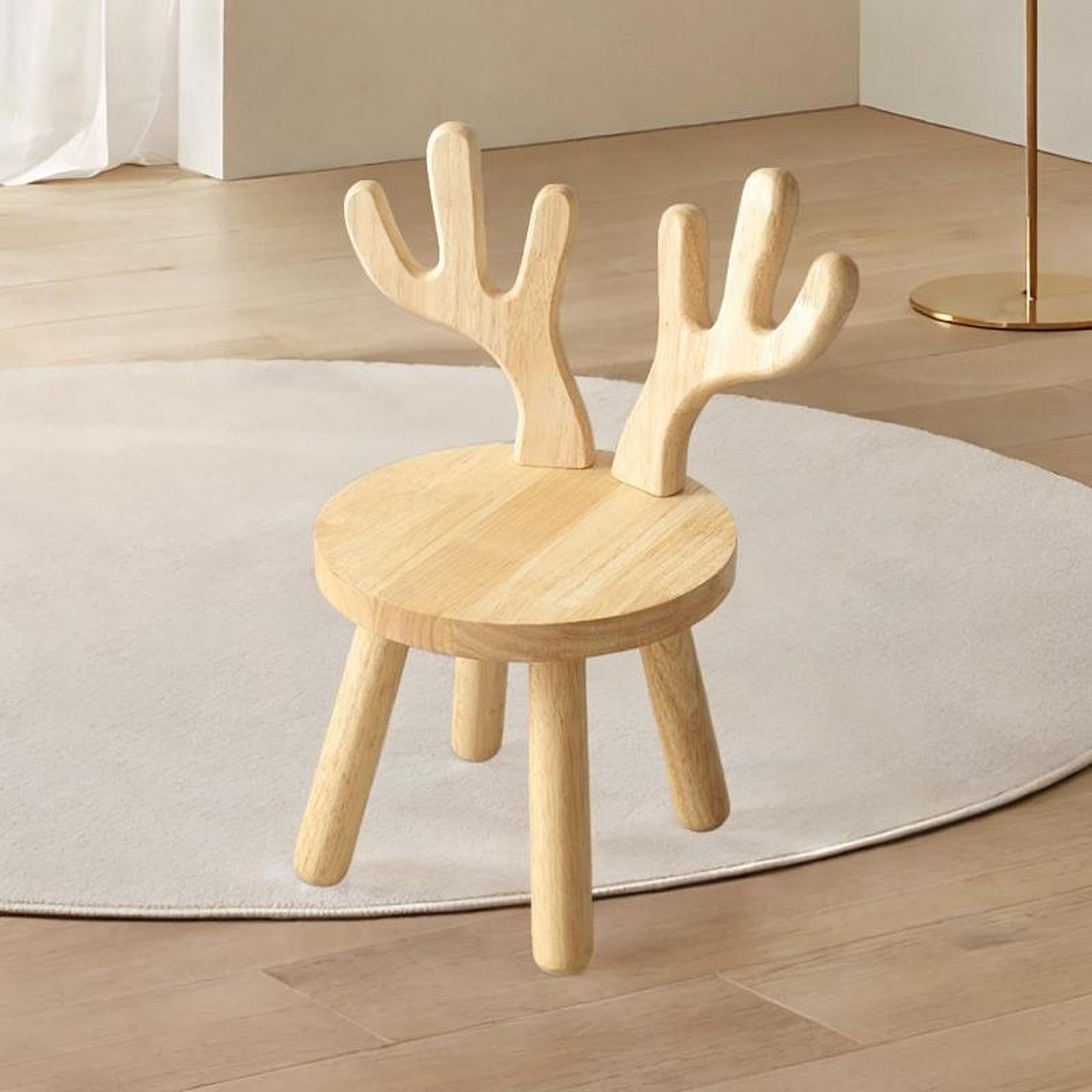 Silla Infantil, Taburete, Taburete de Madera, Silla, Reposapiés, Taburete Escalonado, Infantil para Dormitorio, Sala de Juegos, Puerta, Guarde