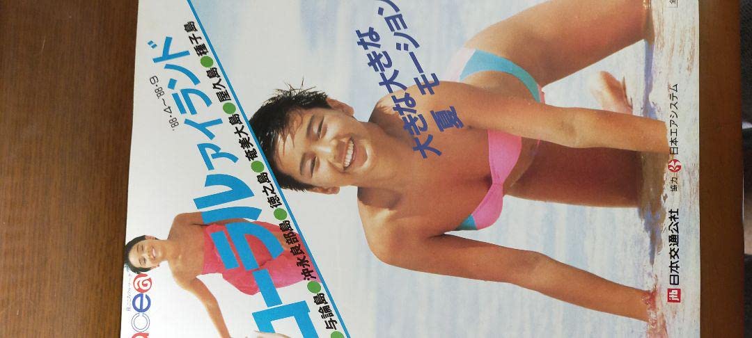 西田ひかる88年jasパンフレット 西田ひかる88年jasパンフレット
