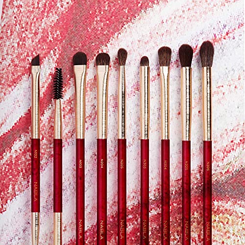 Nabla Ruby Complete Eye Brush Set - 200g, 8 Unità (Confezione da 1) - Image 2