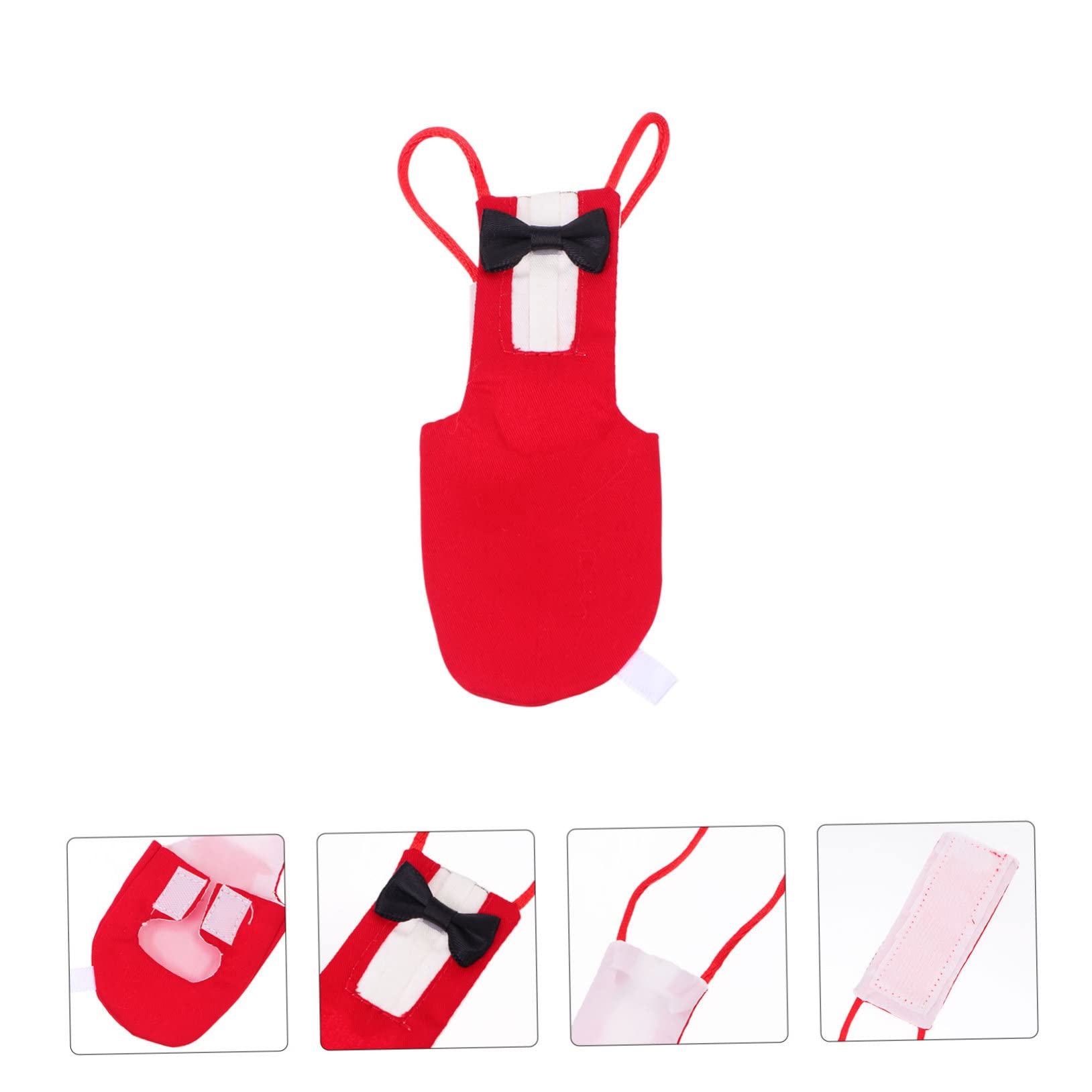 Pannolino Per Pappagalli - Tuta Impermeabile Regolabile Per Uccelli Domestici