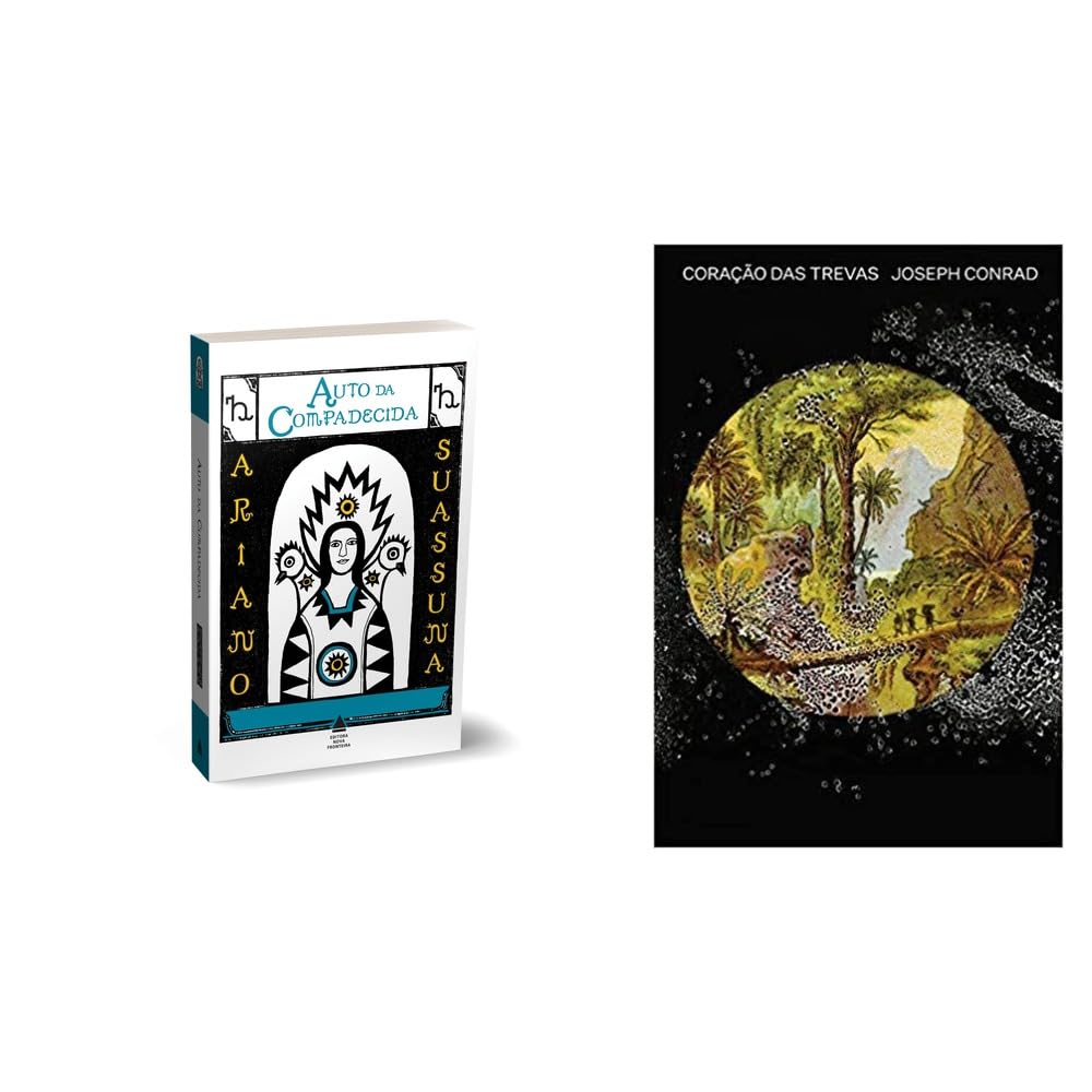 Kit Auto da Compadecida + Coração das trevas: edição ilustrada