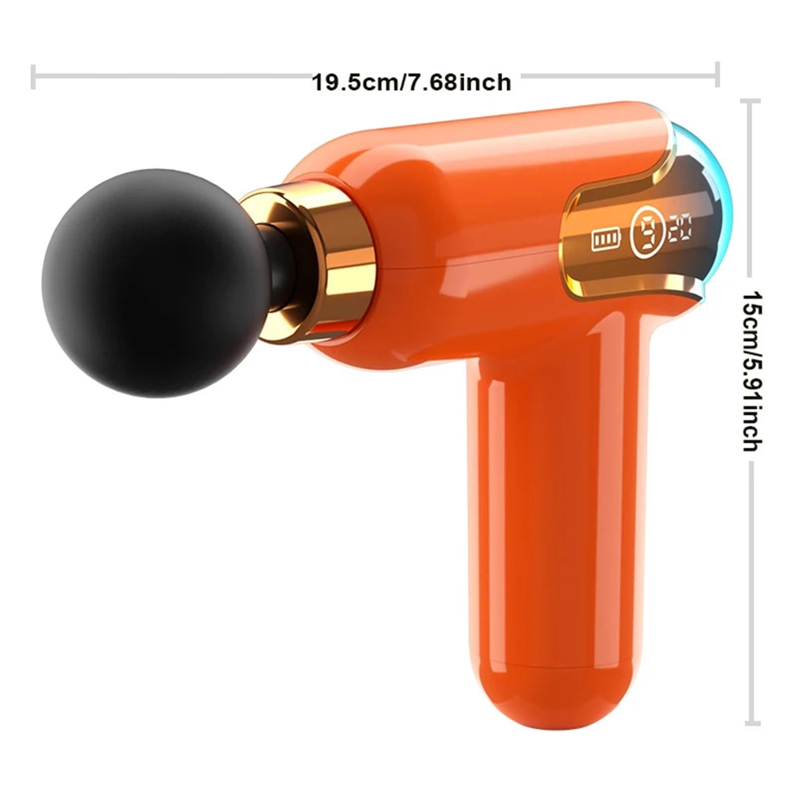 Pistolet do Masażu, Mini Pistolet Do Masażu Przenośny Masażer Mięśni dla rozluźnienia mięśni