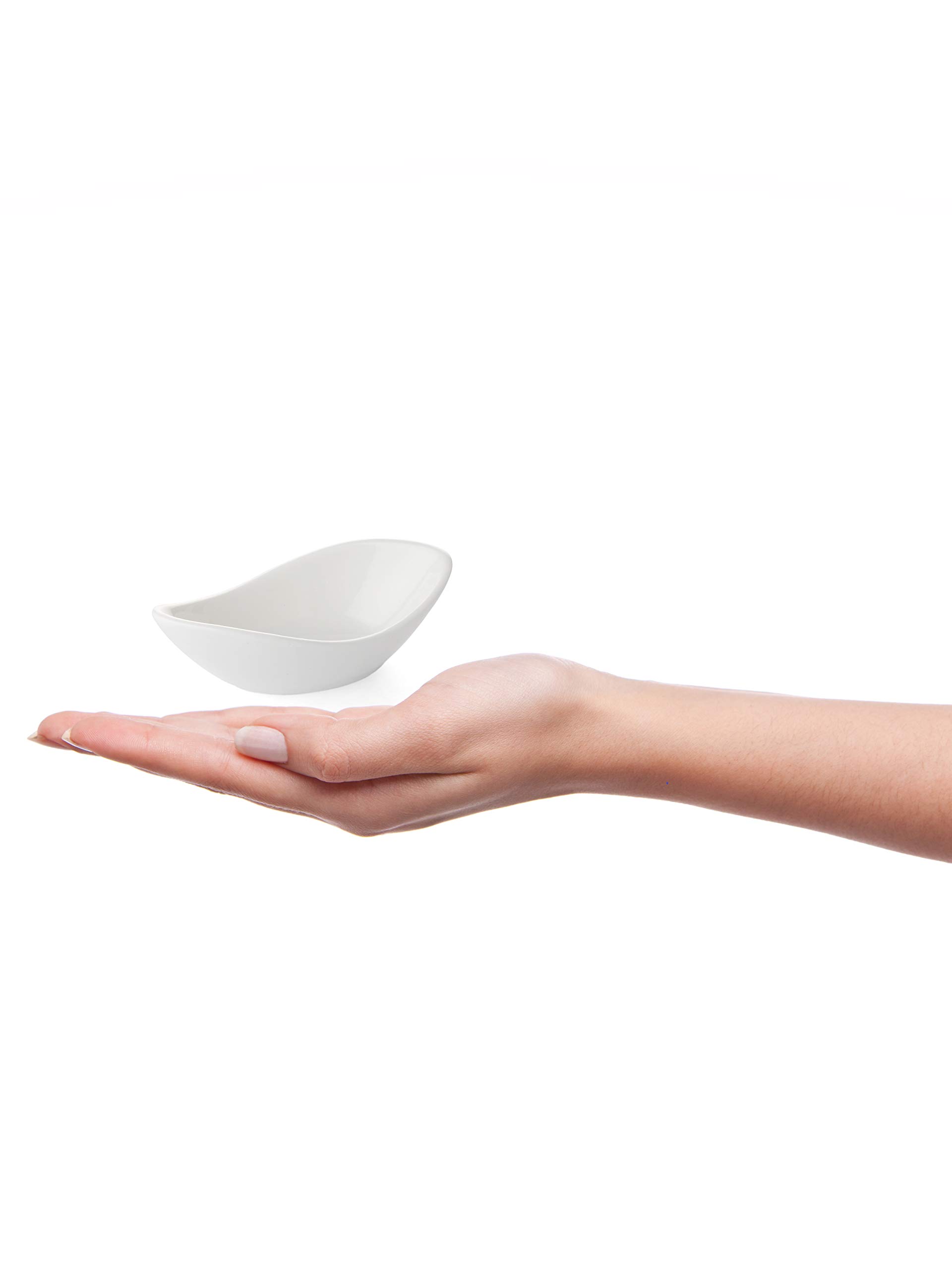 Clay Craft Basics Small,Cute and Smart Boat Dish (40ml) Set of 4 Perfect for Modern Kitchen - Image 4 thumbnail