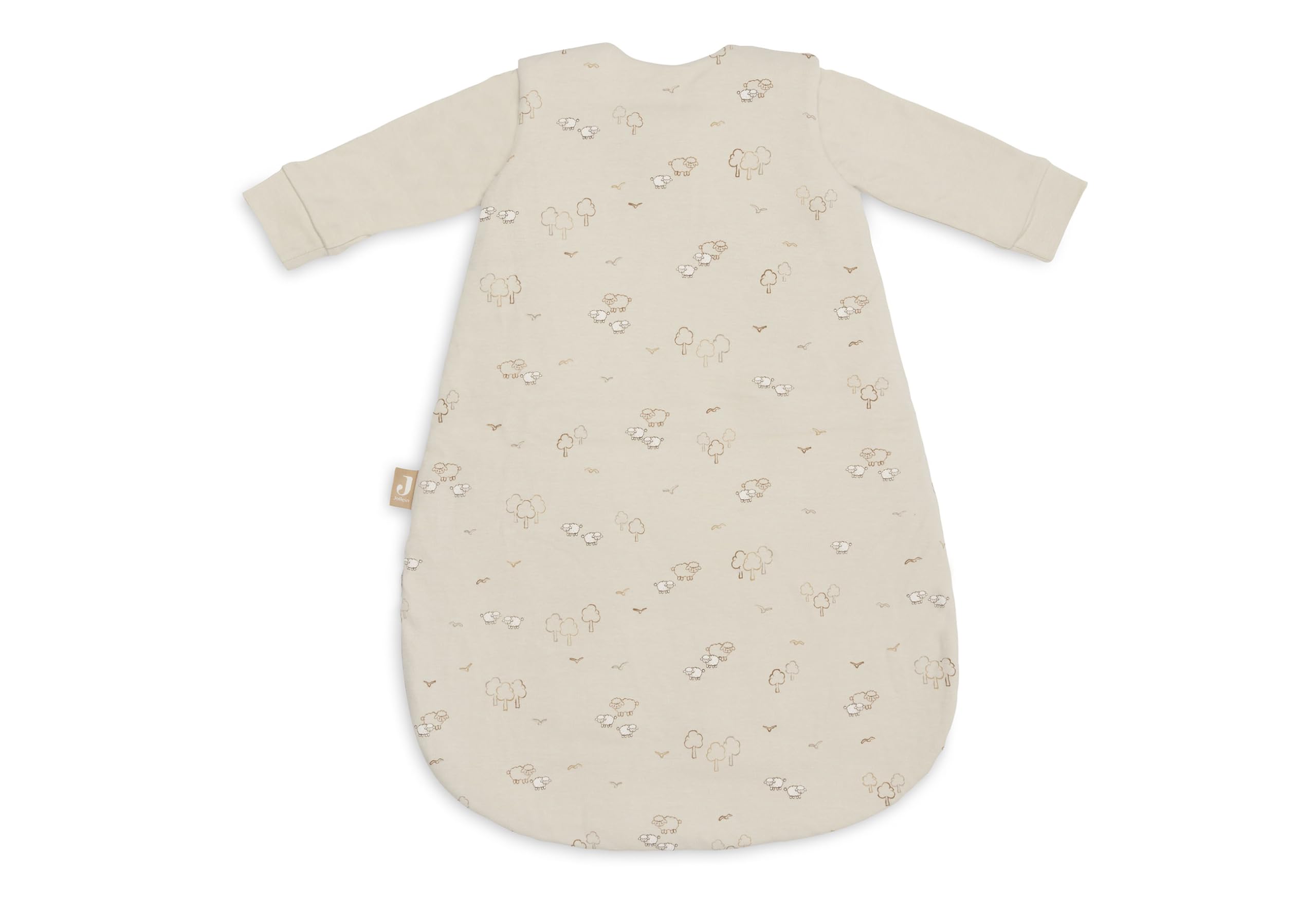 Jollein Schlafsack Baby Newborn - 60 cm - Geeignet für 4 Jahreszeiten - 3 in 1 Babyschlafsack - Oeko-Tex Zertifiziert - Woolly