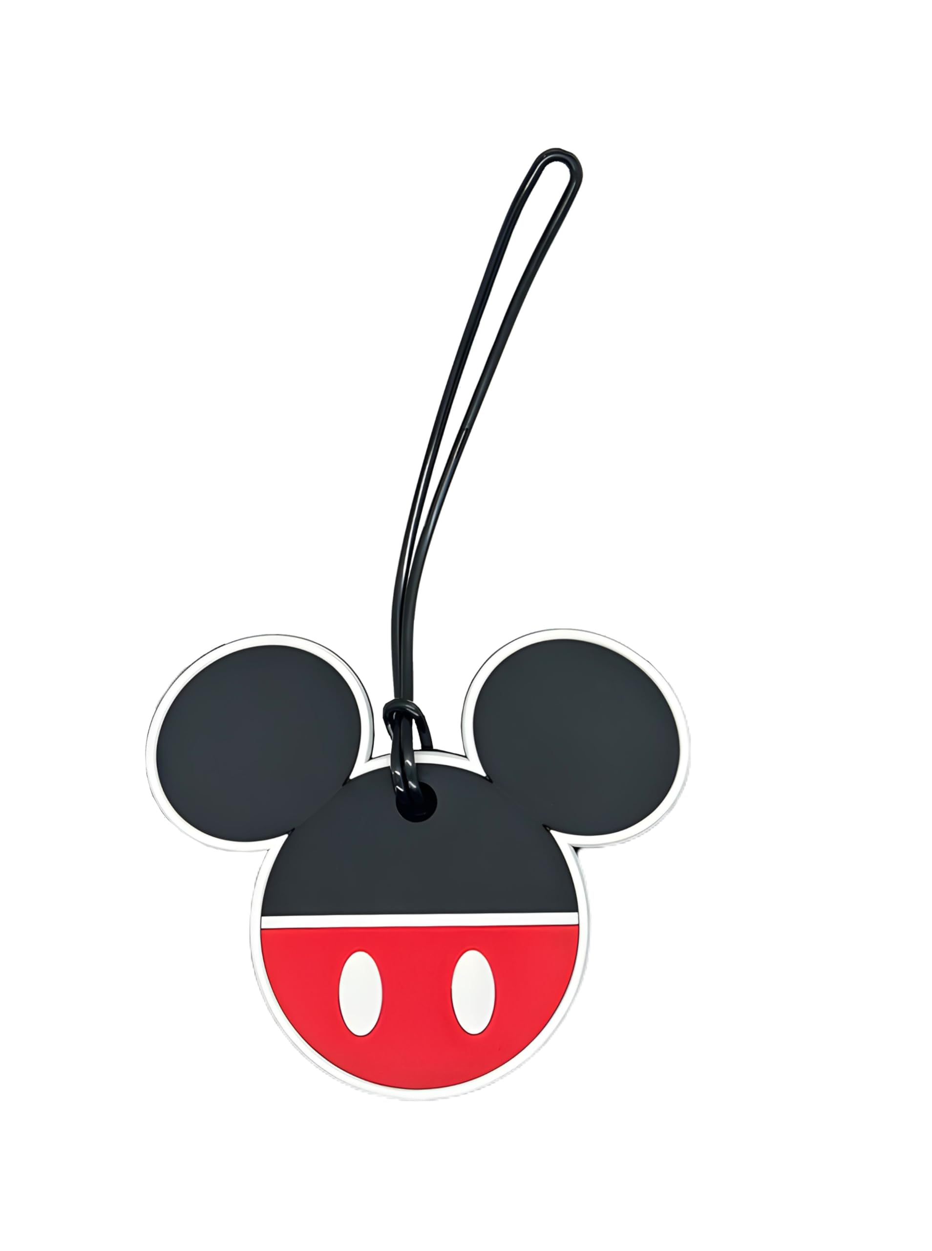 7STAR Disney Mickey Mouse White Outline Suitcase Luggage Tag