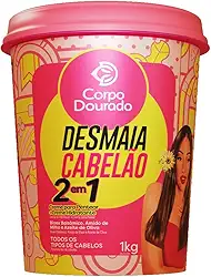 Corpo Dourado – Creme para Pentear e Hidratante Desmaia Cabelão 1kg