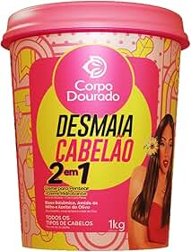 Corpo Dourado – Creme para Pentear e Hidratante Desmaia Cabelão 1kg